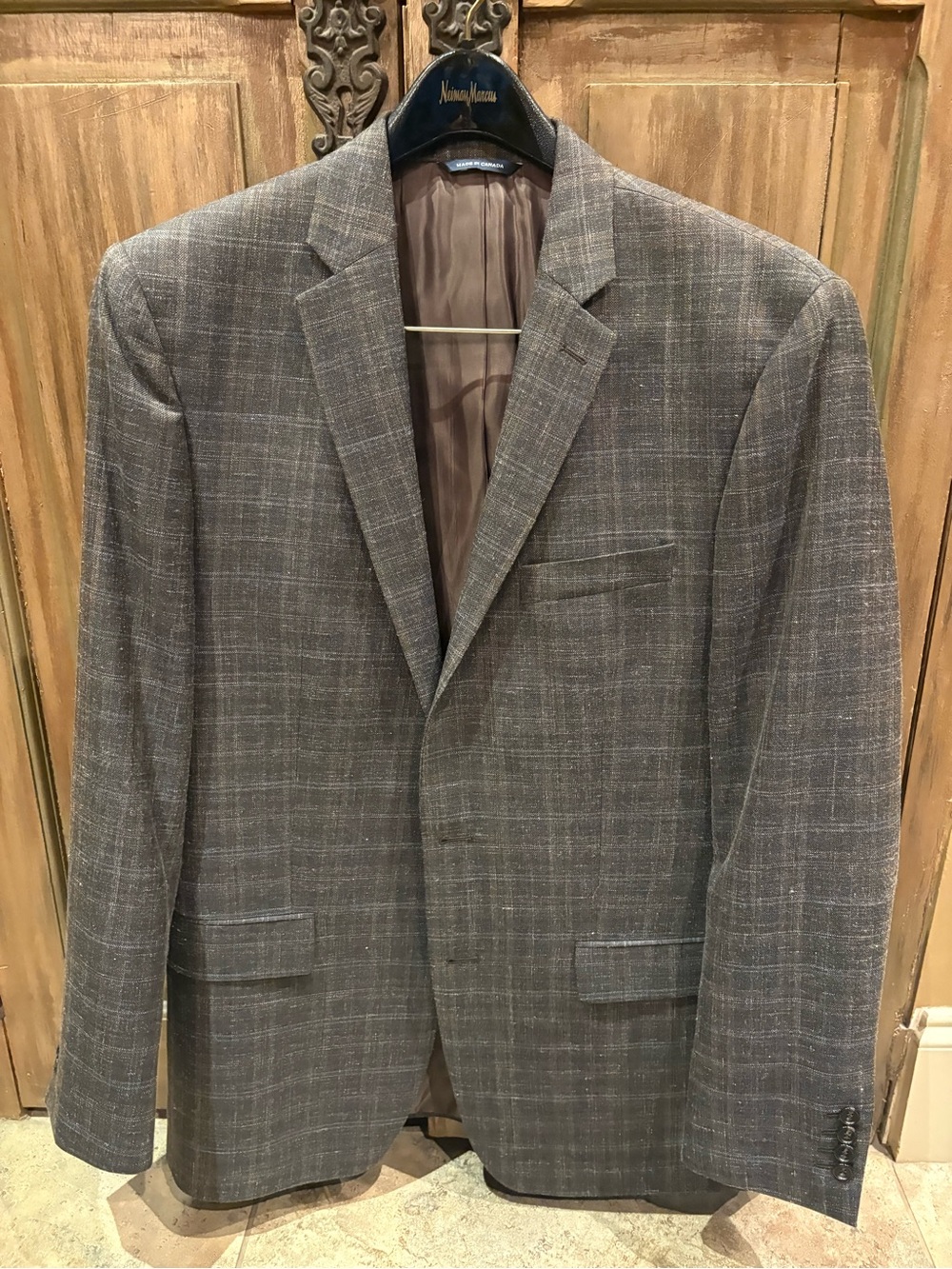Men's Brown Plaid Blazer - Ralph Lauren